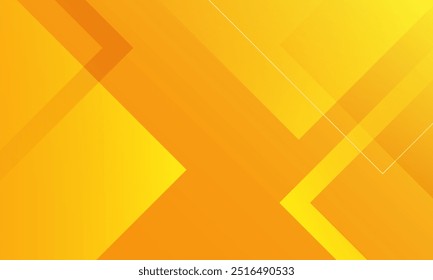 Abstract yellow geometric shapes background. Eps10 vector