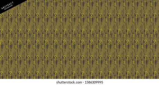 Abstract yellow geometric vector background