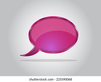 Abstract yellow glossy speech bubbles vector backgrounds EPS10