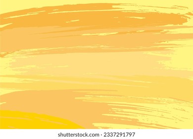 Resumen de fondo dorado con efecto de trazo de pincel degradado. Mejor ilustración de plantilla.