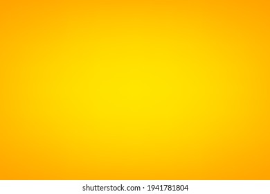 Abstract yellow gradient background, For backdrop, wallpaper, background,  Space for text, Vector illustration, Vector illustration.