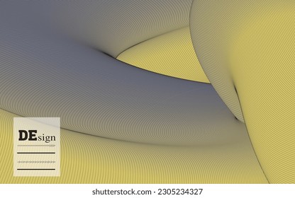 Abstract yellow gradient background design 