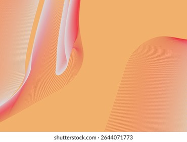 Abstract yellow gradient background. Geometric lines pattern. Modern gradient lines. Futuristic technology graphic design. Suit for business, header, cover, wallpaper, website, flyer