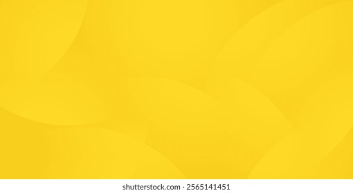Abstract yellow gradient background with shapes composition in modern design. Perfect for presentation , wallpaper and banner background.