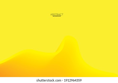 Abstract Yellow Gradient Background Or Wallpaper Backdrop, Vector Eps