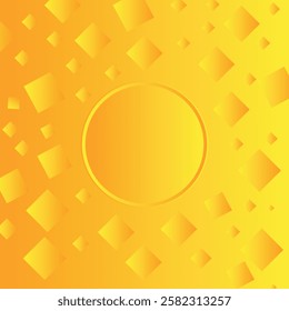 Abstract yellow gradient geometric shape background. Modern futuristic background. Can be use for landing page, headers, presentations, and wallpaper backgrounds
