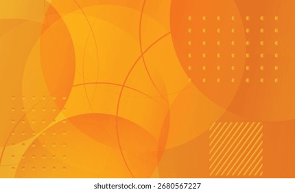 Abstract yellow gradient geometric shape background with dynamic shapes modern corporate technology concept. Abstract tech graphic yellow banner design. Vector business colorful background
