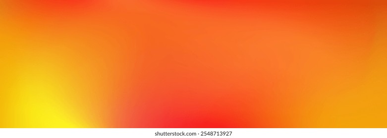 Fondo de Vector degradado amarillo Abstractas. Patrón de naranja cálido de otoño. Fondo de malla ligera. Onda futurista moderna. Fondo de pantalla de diseño dorado.