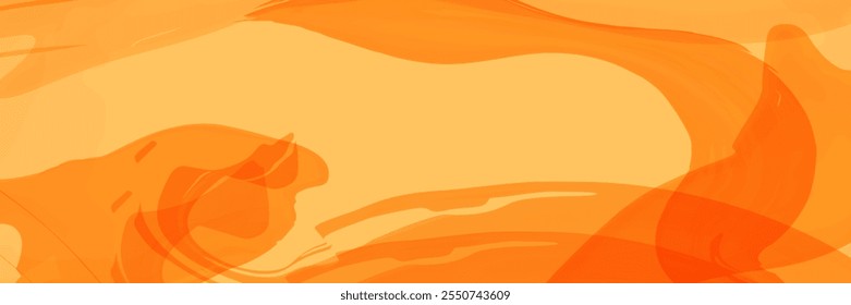 Abstract yellow gradient vector background.Autumn warm orange pattern. Light mesh background.Modern futuristic wave.Gold designer wallpaper.