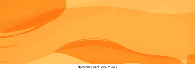 Abstract yellow gradient vector background.Autumn warm orange pattern. Light mesh background.Modern futuristic wave.Gold designer wallpaper.