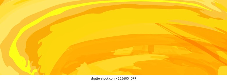 Abstract yellow gradient vector background.Autumn warm orange pattern. Light mesh background.Modern futuristic wave.Gold designer wallpaper.