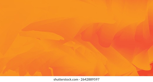 Abstract yellow gradient vector background.Autumn warm orange pattern. Light mesh background.Modern futuristic wave.Gold designer wallpaper.