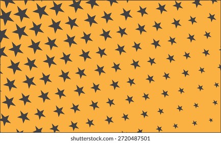 Abstractas patrón diagonal de semitono de estrella de geomatría de color amarillo y gris . Fondo de Ilustración vectorial adecuado para textiles de moda, gráficos.