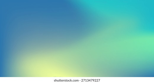 Abstract yellow and green background. Elegant Summer or Spring Nature gradient backdrop. Modern Vector illustration for your graphic design, banner or poster.