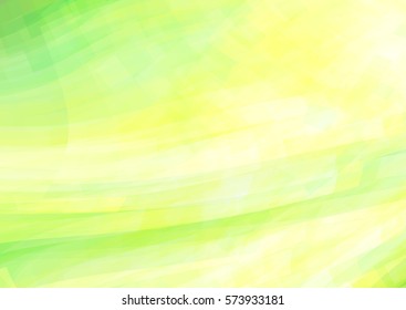 Abstract yellow and green background. Simple vector graphic pattern