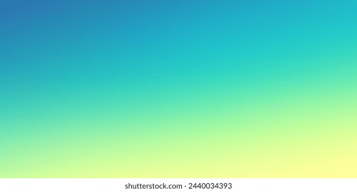 Abstract yellow and green background. Summer or Spring Nature gradient backdrop. Vector illustration for your graphic design, banner or poster.