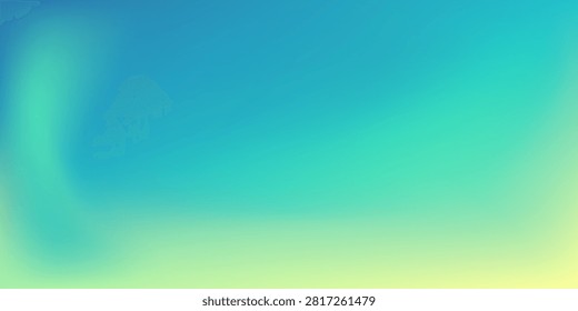 Abstract yellow and green background. Summer or Spring Nature gradient backdrop. Vector illustration for your graphic design, banner or poster.
