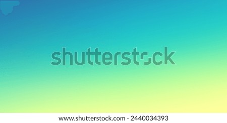 Abstract yellow and green background. Summer or Spring Nature gradient backdrop. Vector illustration for your graphic design, banner or poster.
