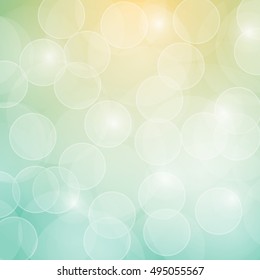 Abstract yellow and green background. Vector illustration.