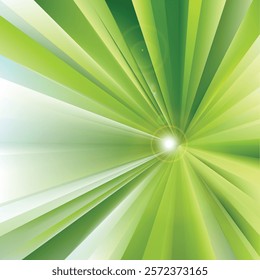 Abstract Yellow Green Burst Background Design