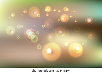 Abstract yellow green colored background. Vector.For design, presentations, wallpapers.