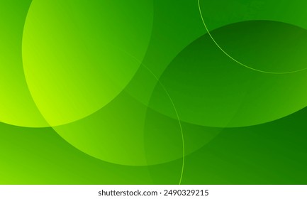 Abstract yellow and green gradient background. Fluid shapes composition. Eps10 vector