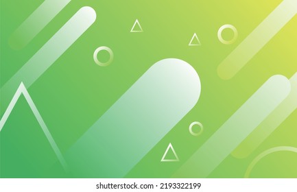 Resumen de fondo amarillo y verde. Fondo de degradado de naturaleza. Ilustración vectorial. Concepto de ecología para su diseño gráfico, pancarta o afiche.