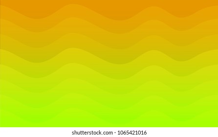 Abstract yellow and green wavy gradient pattern background vector.Modern design for your prints, cards, flyers, brochures, posters, banners etc.
