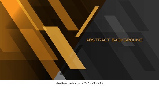 Abstract yellow grey geometric shapes with blank space design modern futuristic background vector illustration. 