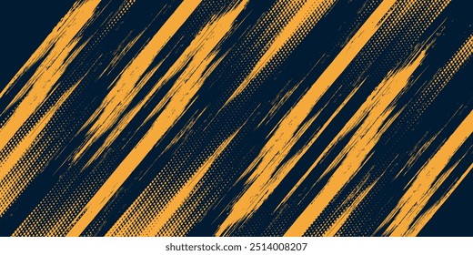 abstract yellow grunge on black background. vector ilustrator