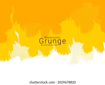fondo de textura de grunge amarillo abstracto