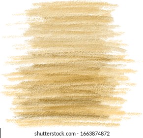 Abstract yellow grunge watercolor hand paint texture  isolated white background  watercolor textured backdrop  traced  vector eps 10