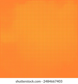 Vector de fondo naranja de diseño de semitonos amarillo Abstractas