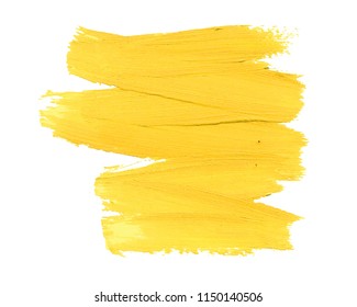 yellow paint brush png