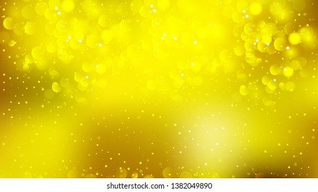 Abstract Yellow Illuminated Background Image