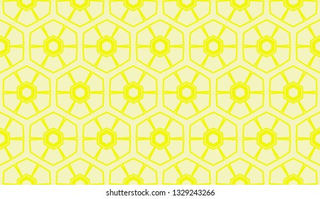 Abstract yellow light background.Vector seamless pattern