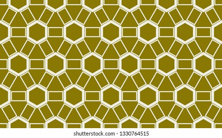 Abstract yellow light background.Vector seamless pattern