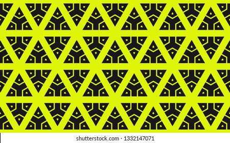 Abstract yellow light background.Vector seamless pattern