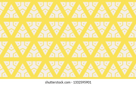 Abstract yellow light background.Vector seamless pattern
