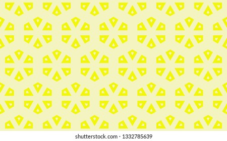 Abstract yellow light background.Vector seamless pattern