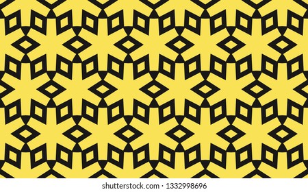 Abstract yellow light background.Vector seamless pattern
