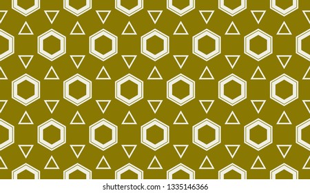 Abstract yellow light background.Vector seamless pattern