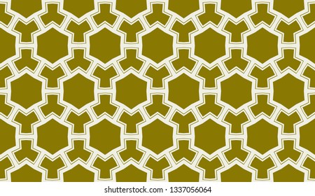 Abstract yellow light background.Vector seamless pattern