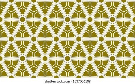 Abstract yellow light background.Vector seamless pattern