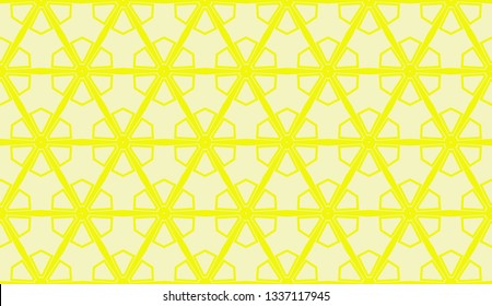 Abstract yellow light background.Vector seamless pattern