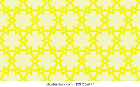 Abstract yellow light background.Vector seamless pattern