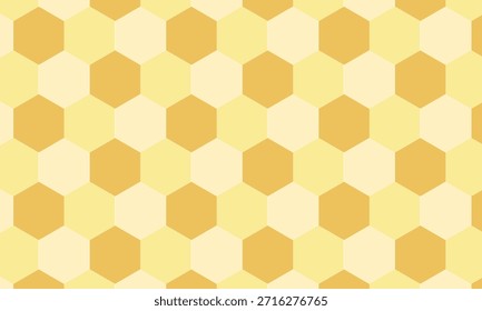 Abstractas patrón de borde sin fisuras de color amarillo y claro con panal. Diseño lindo del marco de la apicultura aislado en el fondo blanco. Ilustración vectorial.