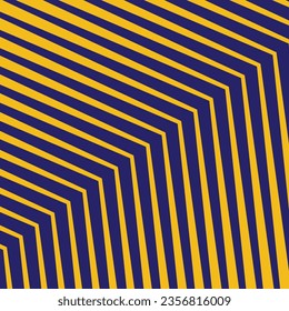 Abstract yellow lined, stripped pattern background. Geometric style vector illustration