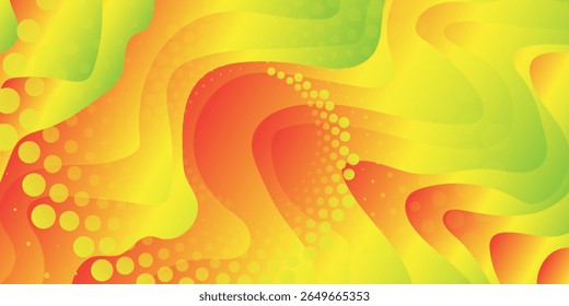 Abstract yellow lines texture like twists background. Trendy psychedelic retro style backdrop wave simple design art modern