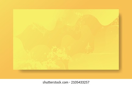 Abstract yellow liquid background. Modern background design. gradient color. Fluid shapes composition. Grunge texture. Fit for website, banners, wallpapers, brochure, posters